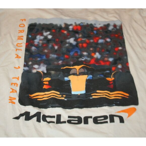 McLaren Formula 1 Team Graphic T-Shirt Mens XXL F1 Auto Racing Motorsport - Picture 1 of 7
